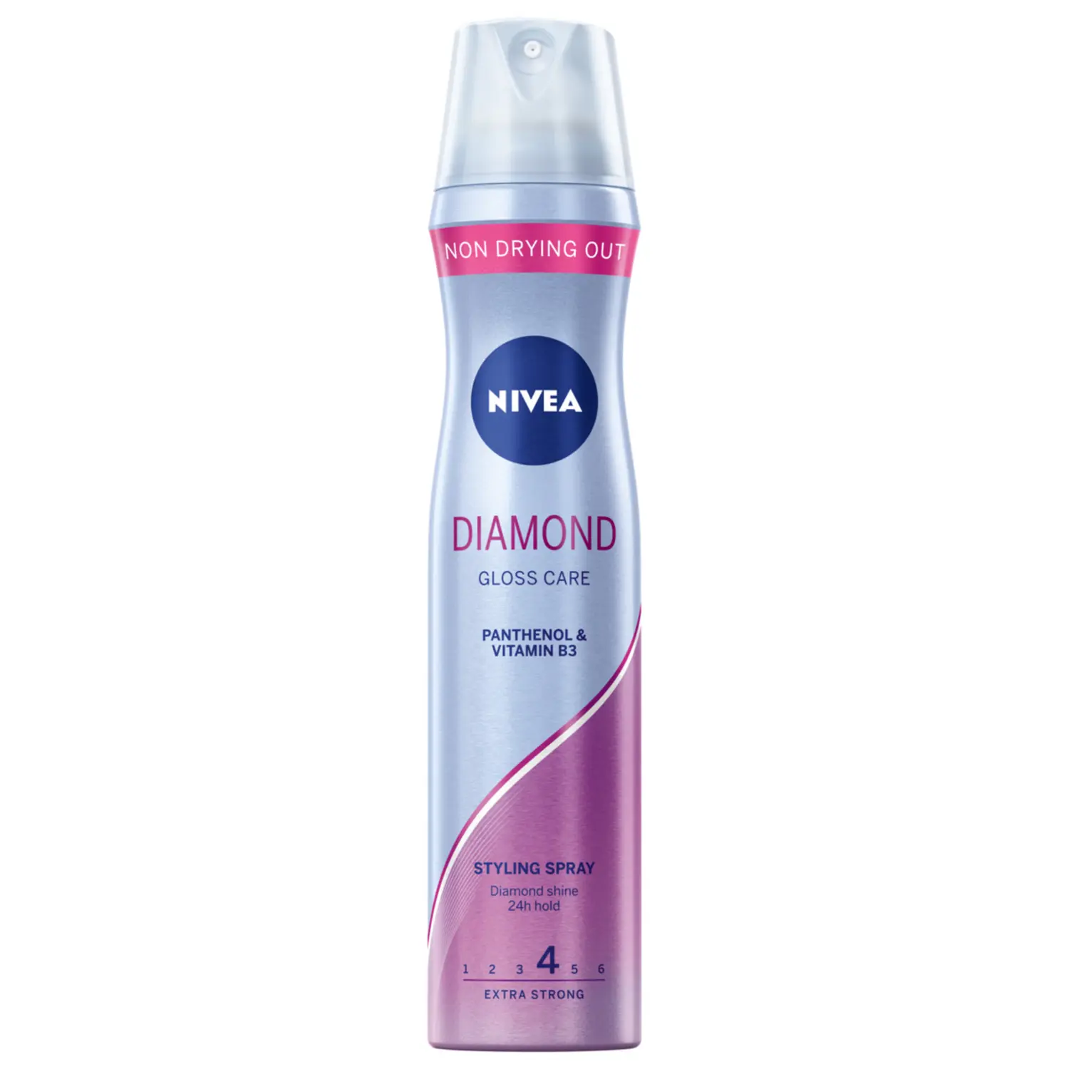 

Лак для блестящих волос экстрасильного действия Nivea Diamond Gloss Care, 250 мл