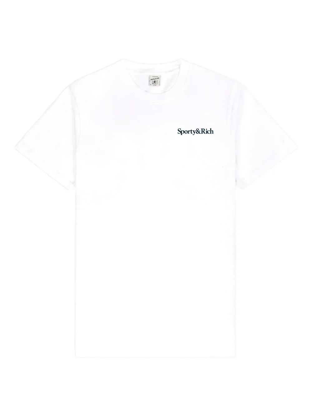 

Футболка с логотипом Sporty & Rich, белый