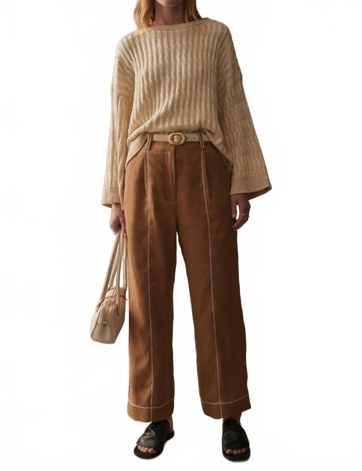 

Свитер Country Club в песочном цвете Sancia, Sand