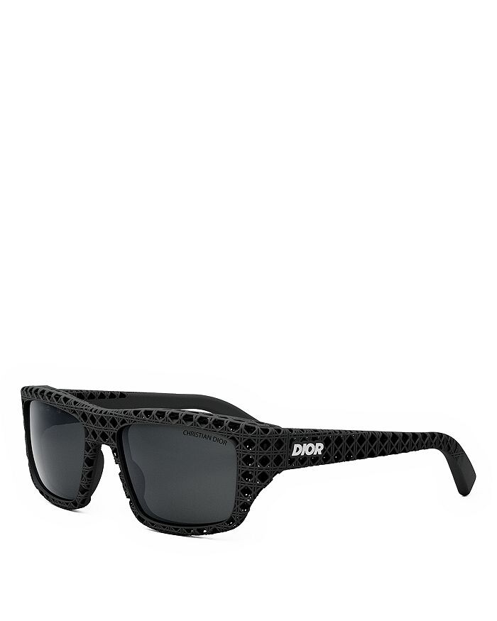 

Солнцезащитные очки DIOR Dior3D S1I, квадратные, поляризованные, 57 мм, черный