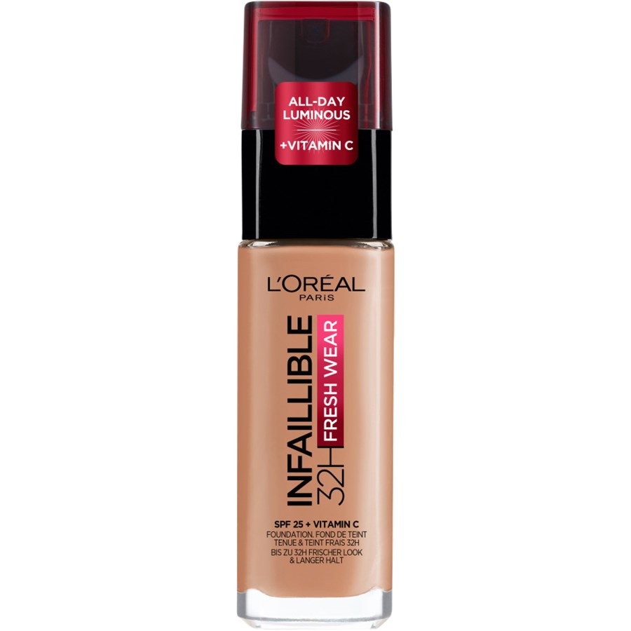

Тональная основа L’Oréal Paris Infaillible 32H Fresh Wear, 300 Ambre / 30 ml