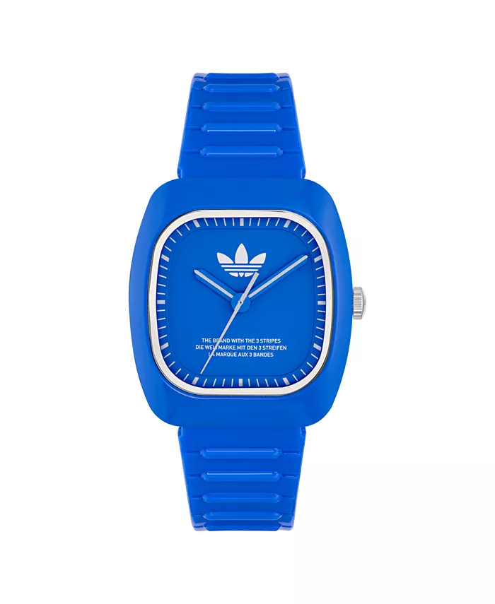 

Унисекс аналоговые синие часы из полиуретана, 37 мм adidas