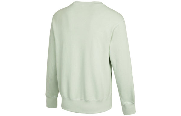 Толстовка Men's Nike Sportswear Logo Casual Sports Round Neck Pullover Light Green, зеленый — фото 2