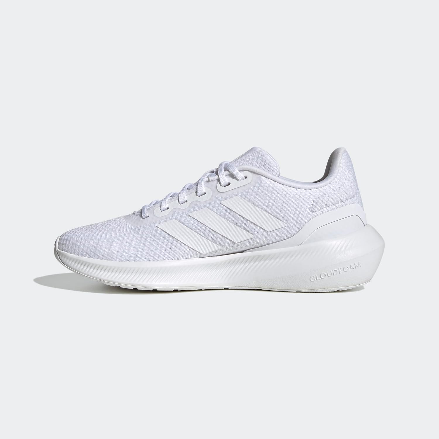 Кроссовки Adidas Questar W для бега, мужские, белый/черный — фото 4