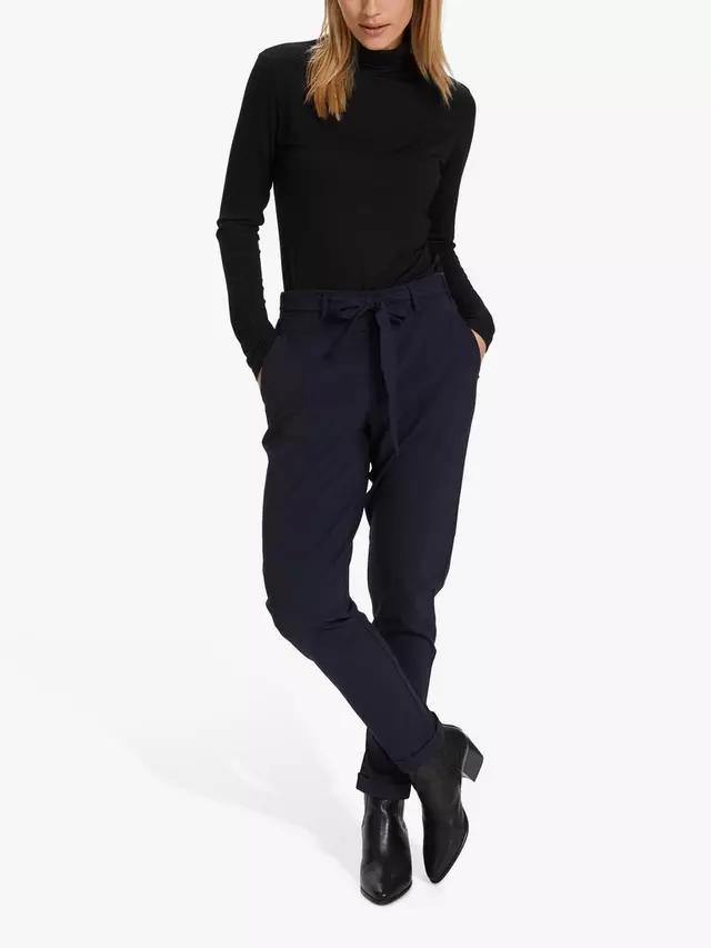 

Топ KAFFE Yoko Jersey Turtleneck, цвет deep/black