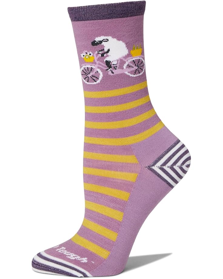 

Носки Darn Tough Vermont Animal Haus Crew Lightweight, цвет Lilac