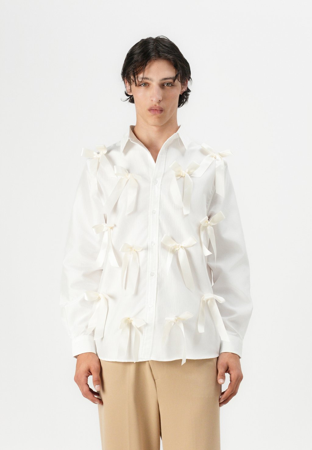 

Рубашка SNOWDROP BOW UNISEX - Button-down blouse Sister Jane, белый