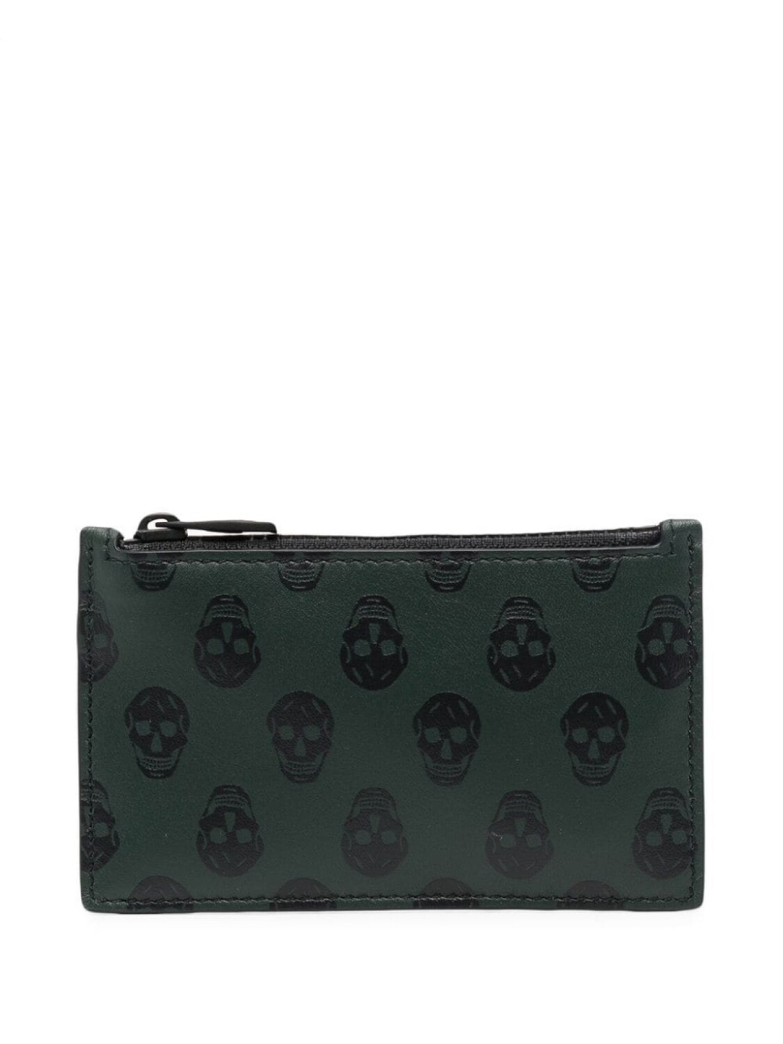 

Alexander McQueen кошелек с принтом Skull, зеленый