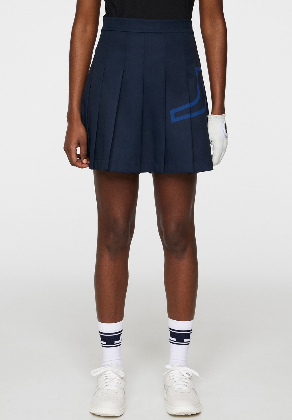 

Мини-юбка A-line skirt J.LINDEBERG Sports, синий