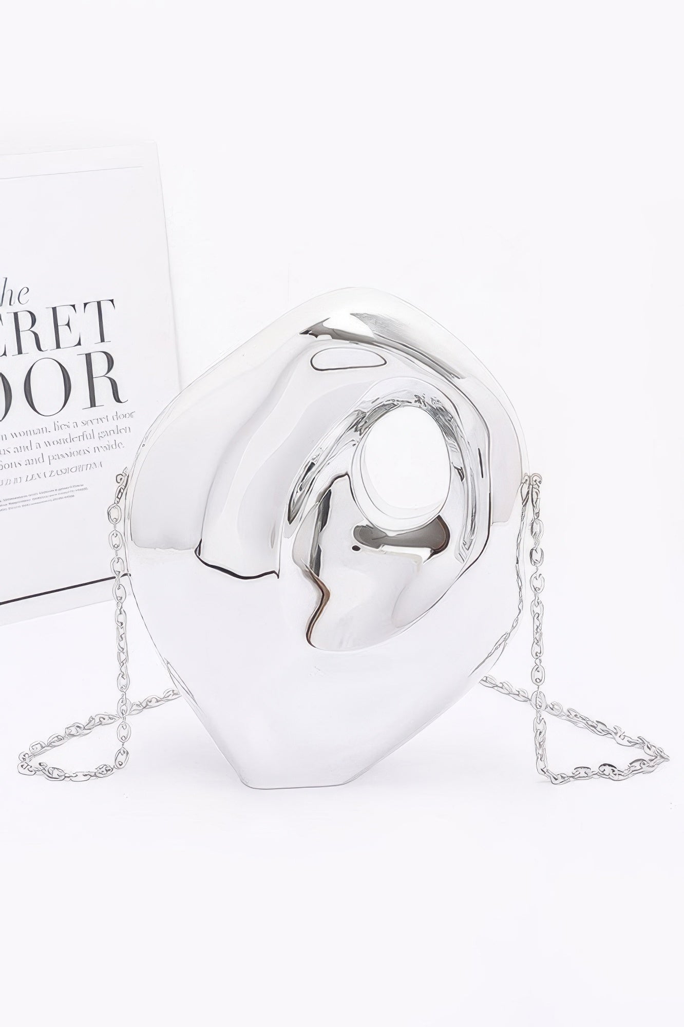 

Акриловая сумка-чехол FASHNZFAB, серебряный