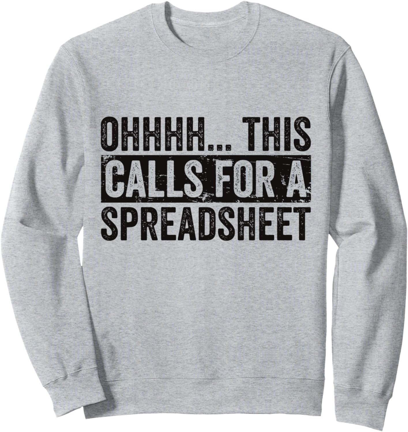 

Оооо, тут-то и нужна электронная таблица! Забавная толстовка с шуточным рисунком для бухгалтера Funny Spreadsheet Gifts, серый