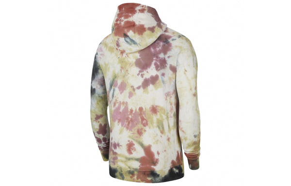 Толстовка Men's Nike Chest Small Logo Tie Dye Loose Colorblock, цвет colorblock — фото 2