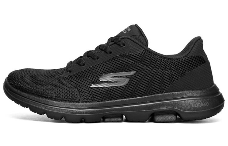 

Кроссовки Go Walk 5 Lifestyle женские с низким верхом черного цвета Skechers