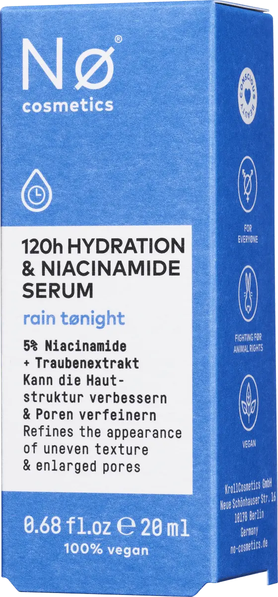 Сыворотка Nø Cosmetics — 120 ч. Увлажнение и усиление Ниацинамид, 20 мл — фото 2