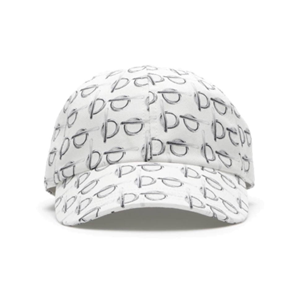 

Burberry Хлопковая бейсболка мужская белая, White