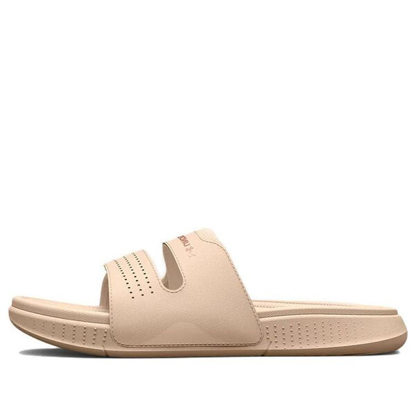 Тапочки ansa studio slide 'peach ice' Under Armour, коричневый