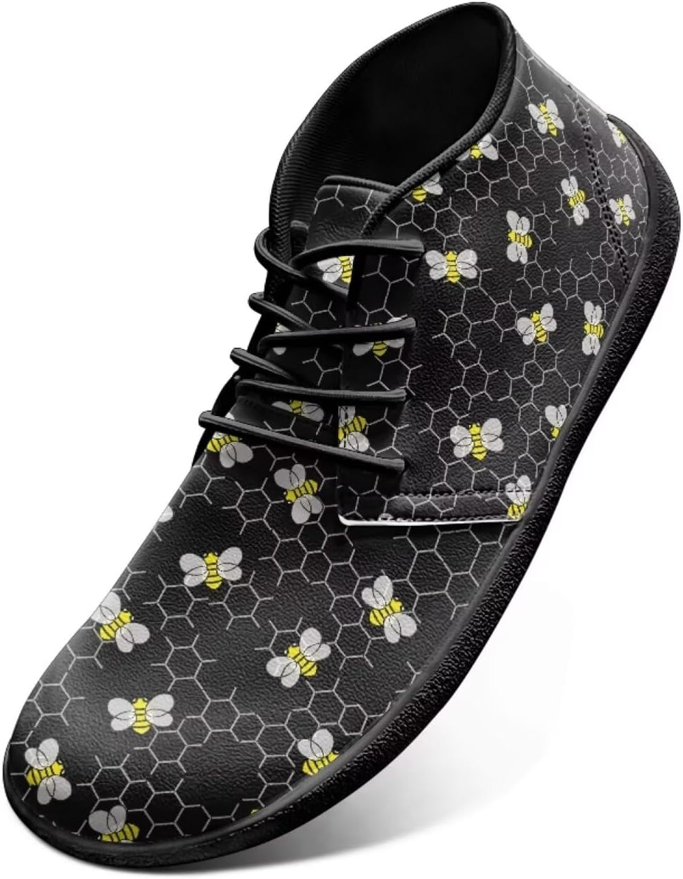 

Мужские босоножки с широким носком с принтом животных - тренировочные кроссовки с резиновой подошвой Watdotory, Bees & Hive