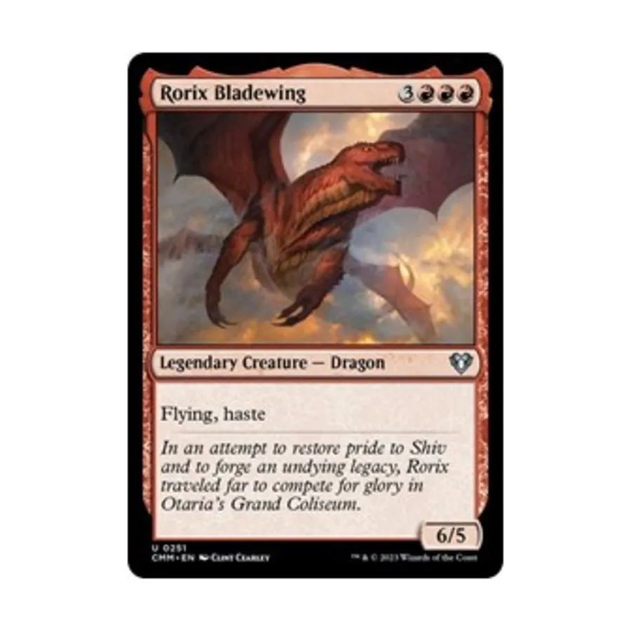 

CCG Рорикс Острокрыл (U), MTG - Commander Masters