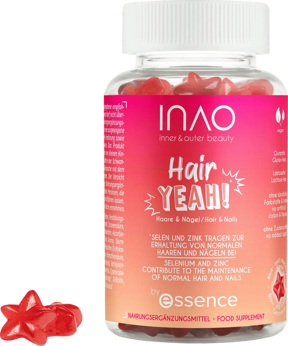 

Жевательные конфеты INAO Hair YEAH по эссенции 60 шт. 162 г. essence, Оранжевый, Жевательные конфеты INAO Hair YEAH по эссенции 60 шт. 162 г. essence