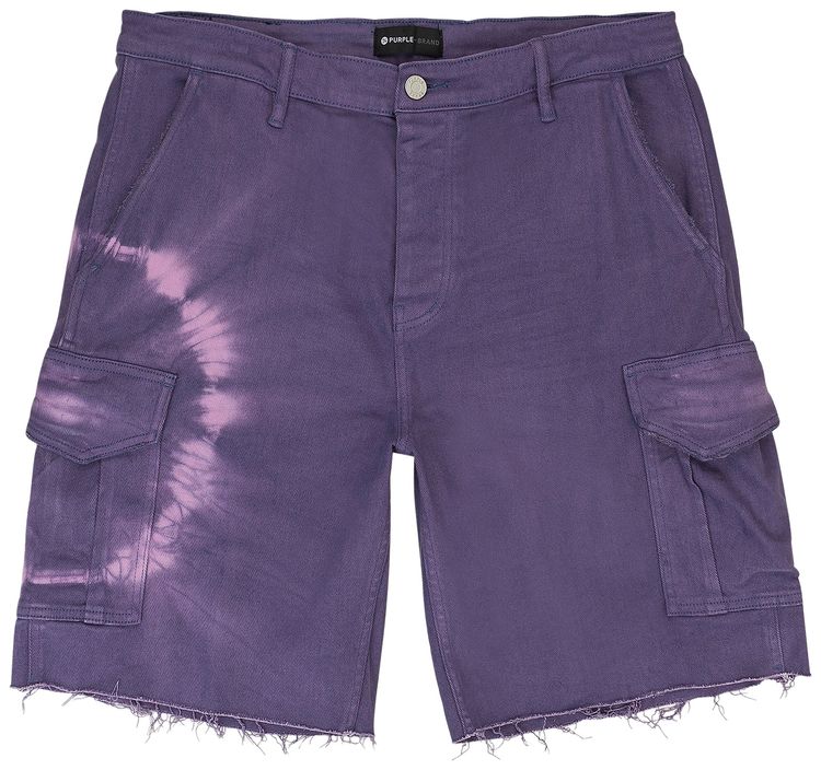 

Шорты PURPLE BRAND Twill Cargo Shorts 'Grape', фиолетовый