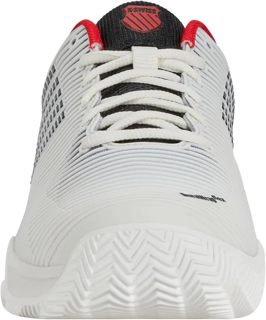 K-Swiss Мужские теннисные кроссовки Performance Hypercourt Express Hb - Highrise/Black/Neon Blaze — фото 3