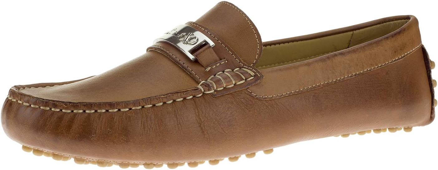 

Мужские кожаные мокасины DTI BB Signature Drenot Slip-On для вождения Dti Darya Trading, песочный