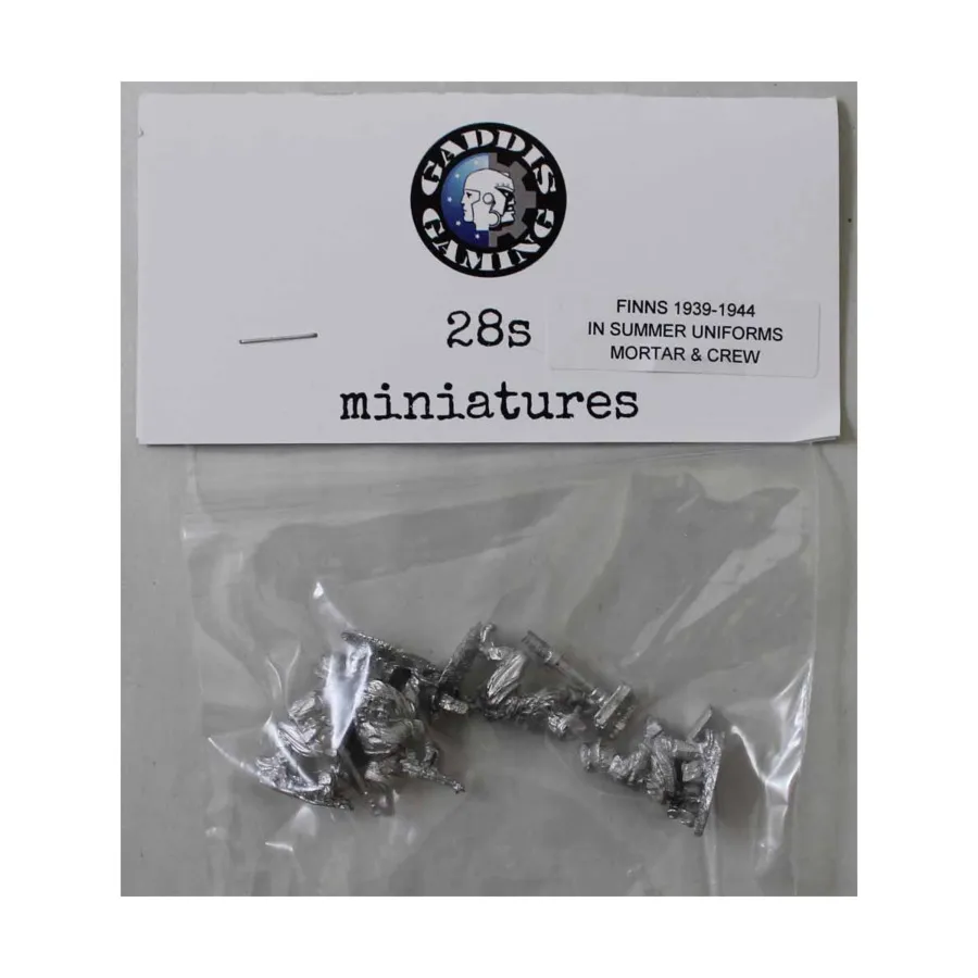 

Летняя униформа FIN для минометов и экипажа, WWII Miniatures - Finland - Artillery (28mm)