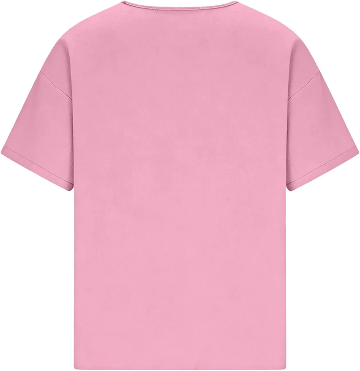 Блуза с китайским воротником, свободная, из коллекции Linen Shirts for Women, красный — фото 4