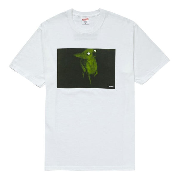 

Футболка fw18 chris cunningham chihuahua white tee Supreme, белый