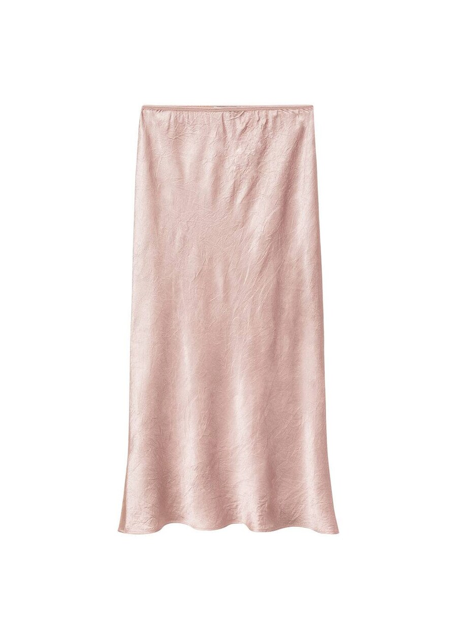 

Миди юбка MANGO Raida, Light pink