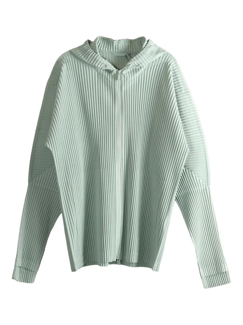 

Плиссированная куртка с капюшоном Homme Plissé Issey Miyake, зеленый