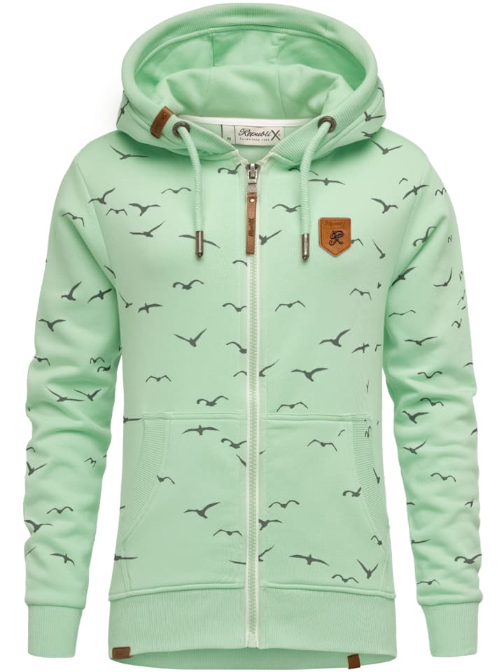 

Толстовка с капюшоном REPUBLIX, мятный