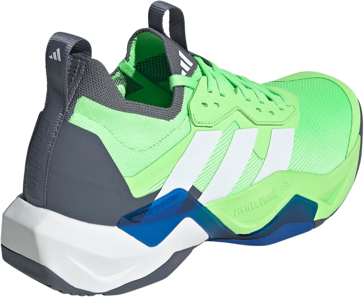 Мужские тренировочные кроссовки Adidas Rapidmove Advance 2, белый/синий — фото 3