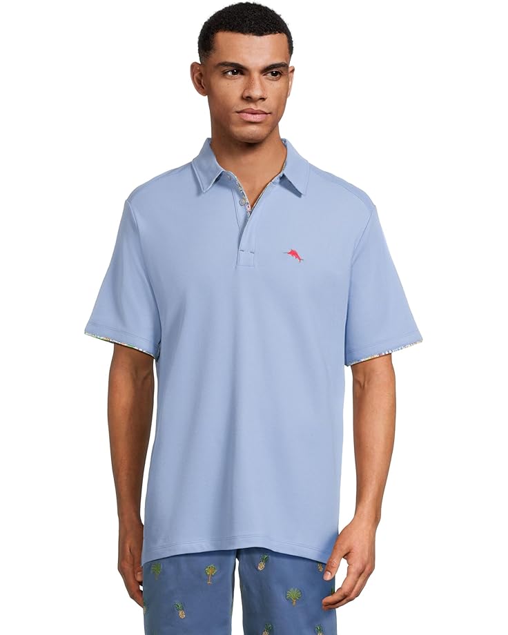 

Рубашка поло Tommy Bahama Amalfi Views Five O'clock Polo, цвет Big Sky Blue