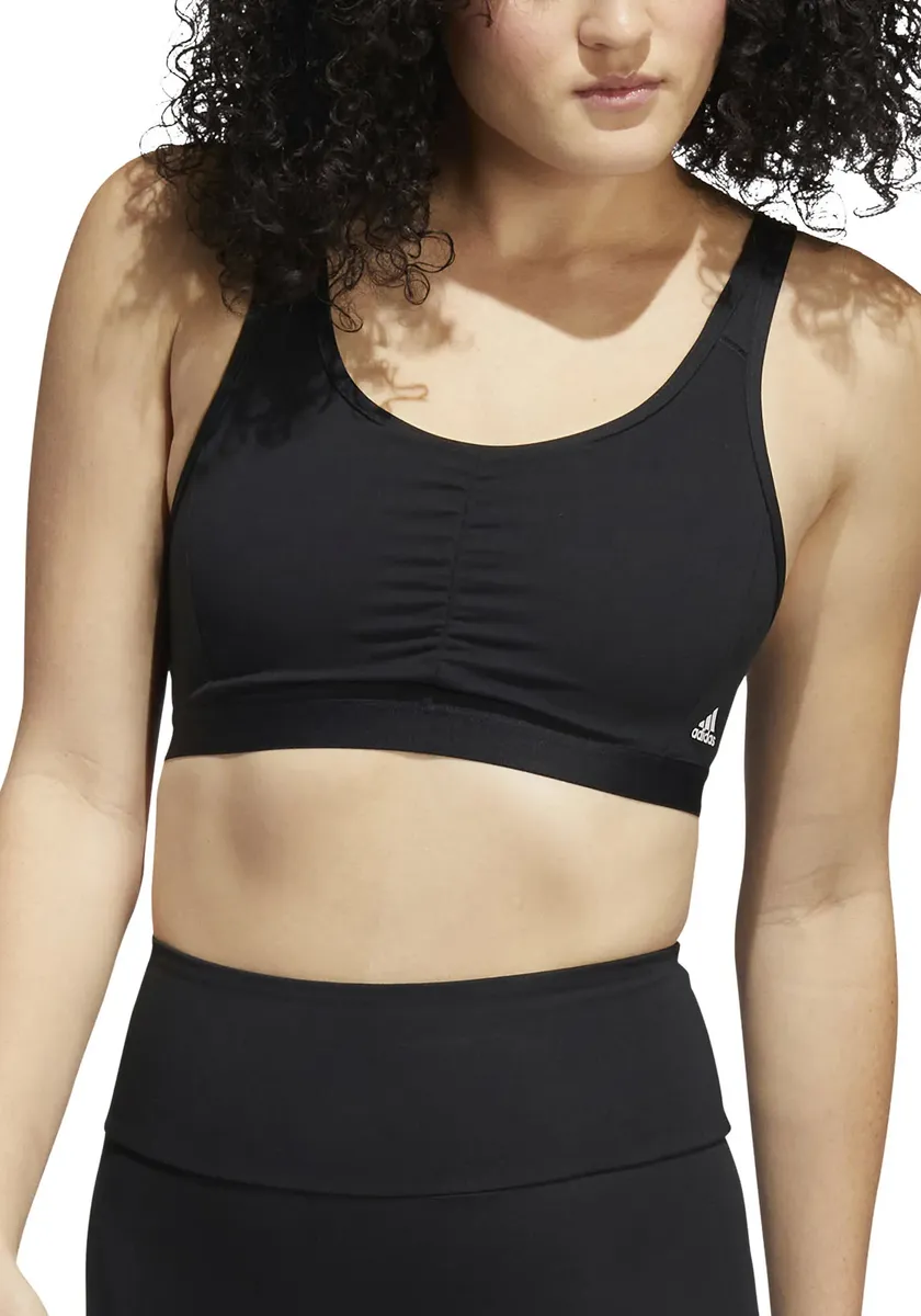 

Спортивный бюстгальтер adidas Performance "COREESSENTIALS MEDIUM-SUPPORT", черный