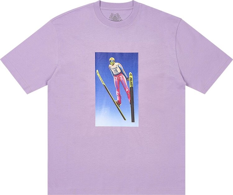 

Футболка Palace Lift Off 'Light Purple', фиолетовый