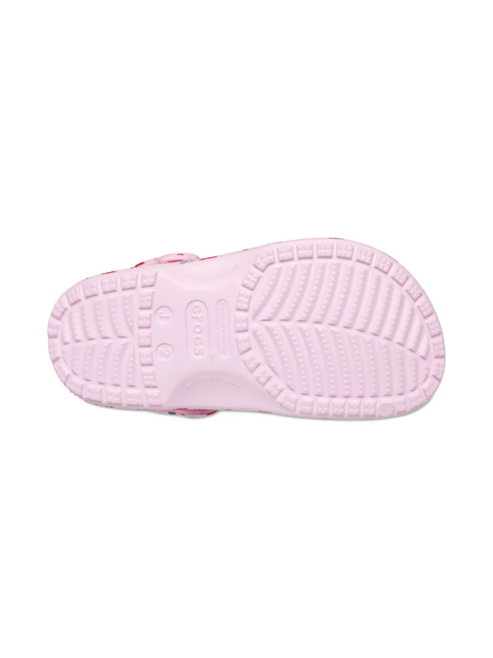 Клоги с принтом Crocs Kids, розовый — фото 4