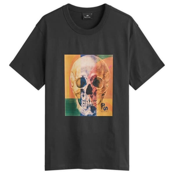

Футболка с изображением черепа Paul Smith, черный