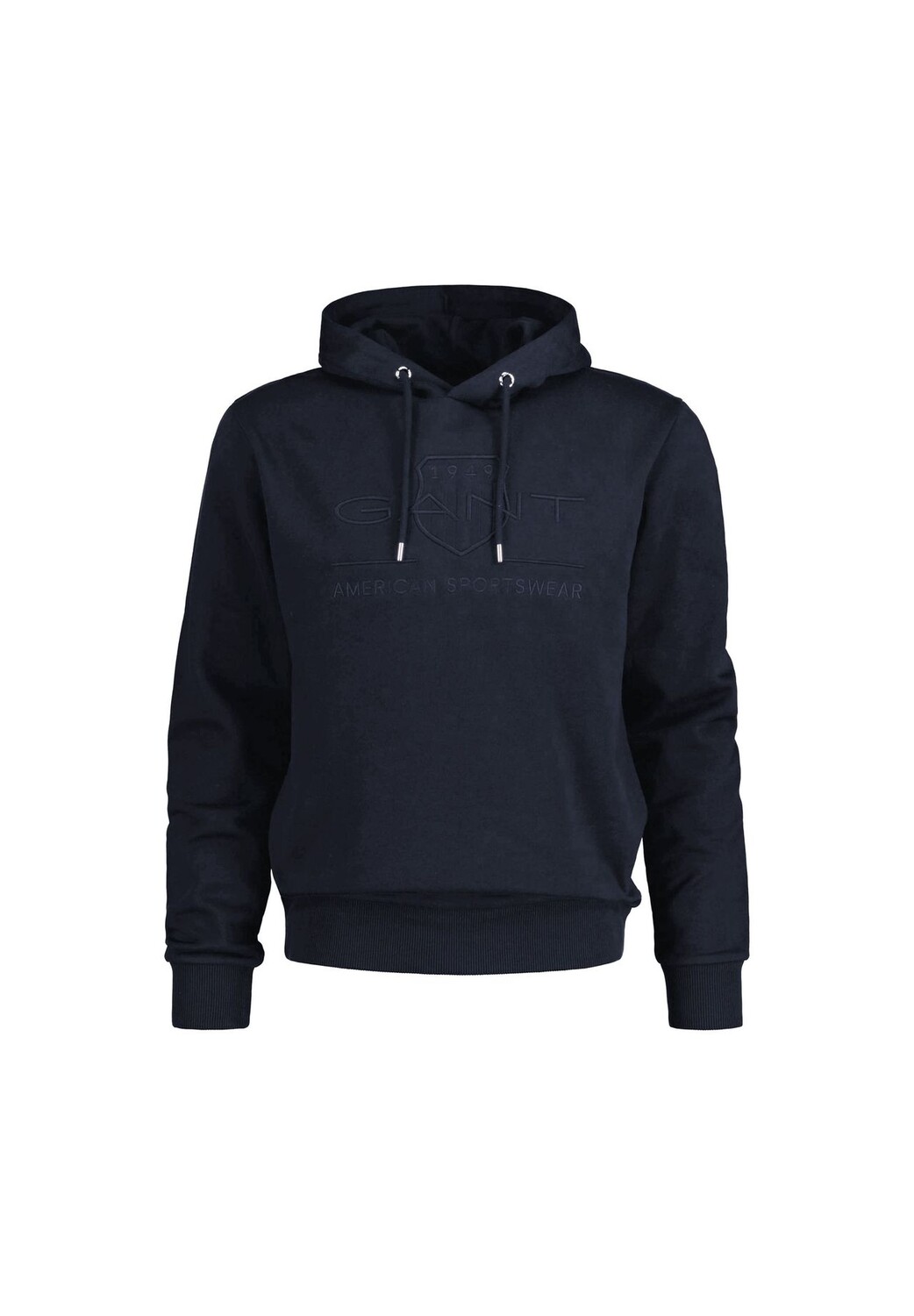 

Мужская толстовка - REGULAR TONAL SHIELD HOODIE, толстовка с капюшоном, логотип GANT, синий