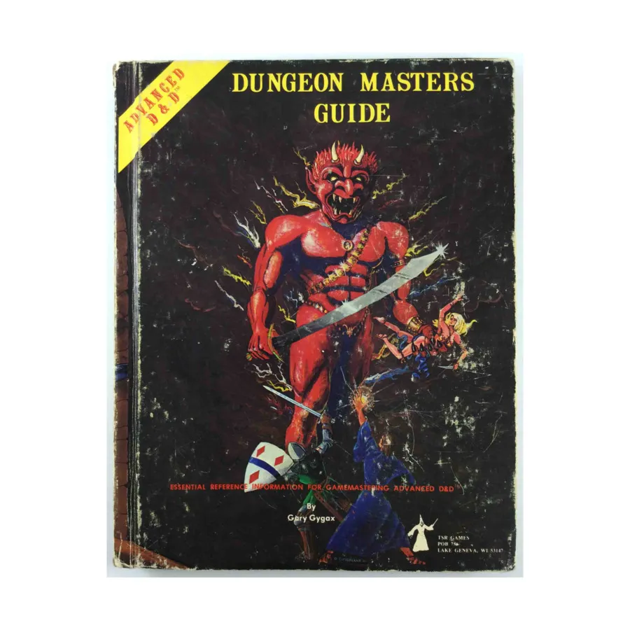 

Dungeon Master's Guide (1st Edition, 4th Printing, Efreet Cover), Advanced Dungeons & Dragons (1st Edition) - Core Books, Box Sets & Miscellaneous, твердый переплет
