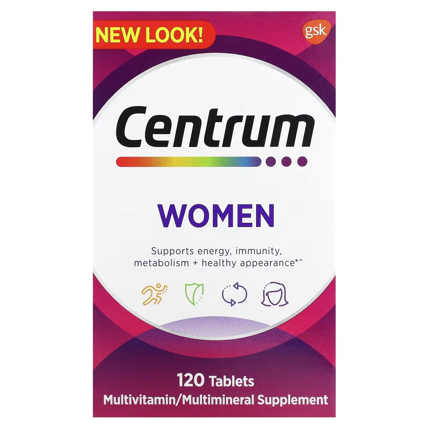 

Мультивитамины женские Centrum, 120 таблеток