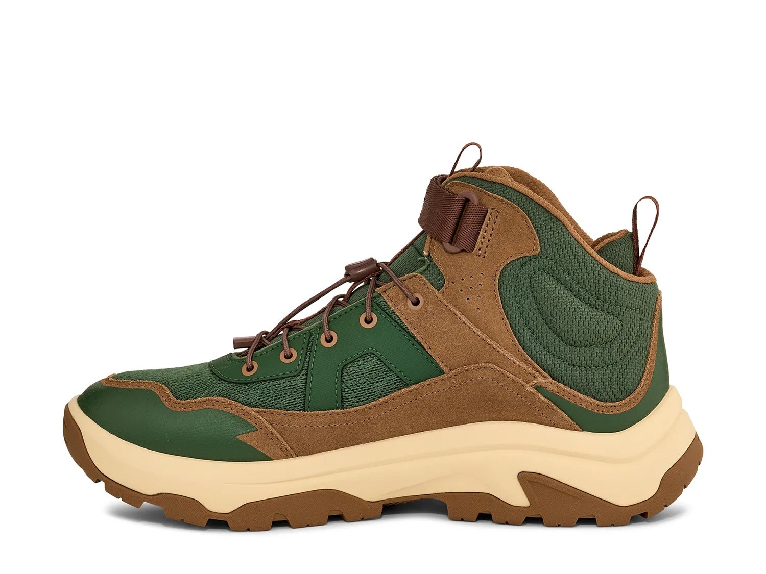 Ботинки Teva Hurricane Daybreaker Waterproof Hiking Boot - Men's, темно-коричневый/зеленый — фото 3
