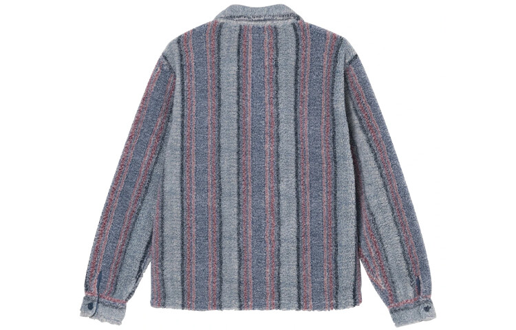 

Бархатная куртка унисекс Stussy, цвет Berry