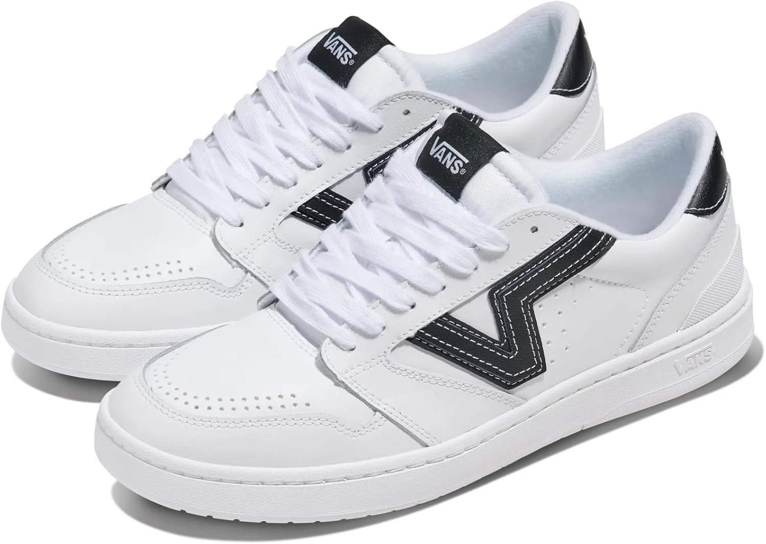 Кроссовки Vans Unisex-Adult Lowland 2.0, белый/черный — фото 2
