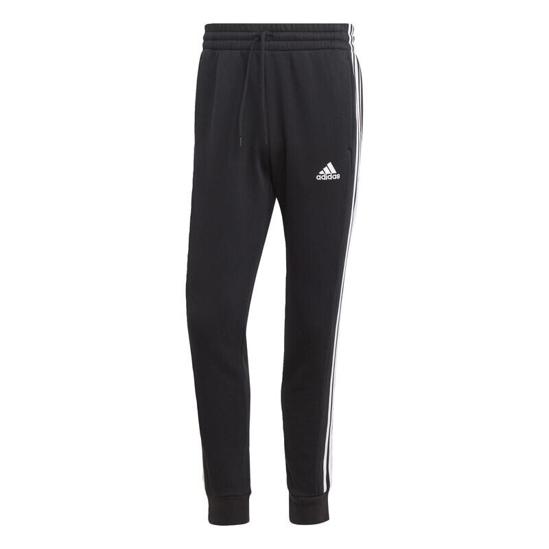 Брюки Essentials с 3 полосками и зауженными манжетами ADIDAS, цвет weiss — фото 2