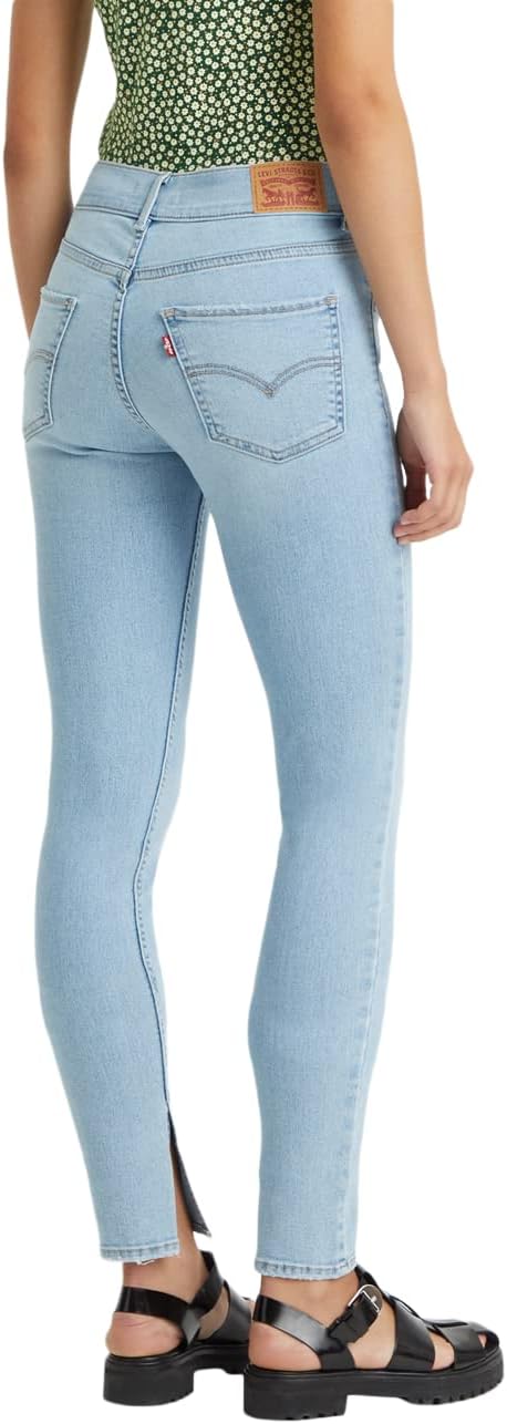 Женские джинсы Levi's 311 Shaping скинни с разрезом на подолеДжинсы, (New) Medium Indigo Worn In — фото 3