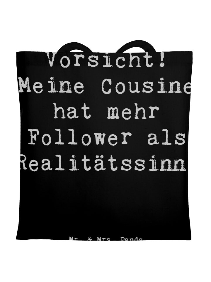 

Сумка для переноски Mr & Mrs Panda Cousine Influencer, черный