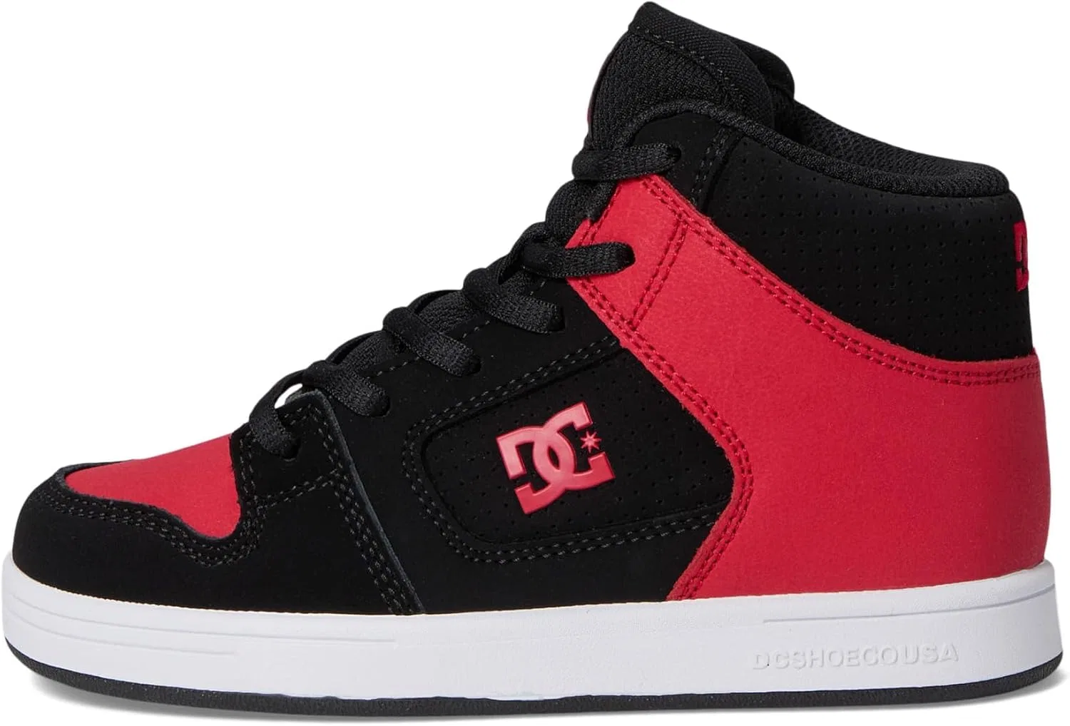 Кроссовки высокие DC Shoes, цвет Black/Red — фото 4