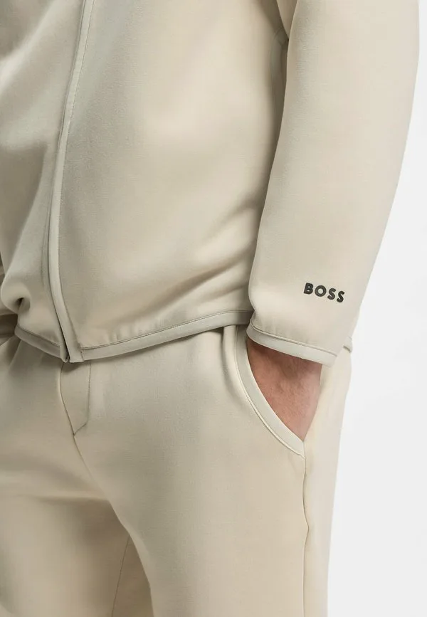 Толстовка sw globe fz на молнии Boss, Light Beige Two — фото 4