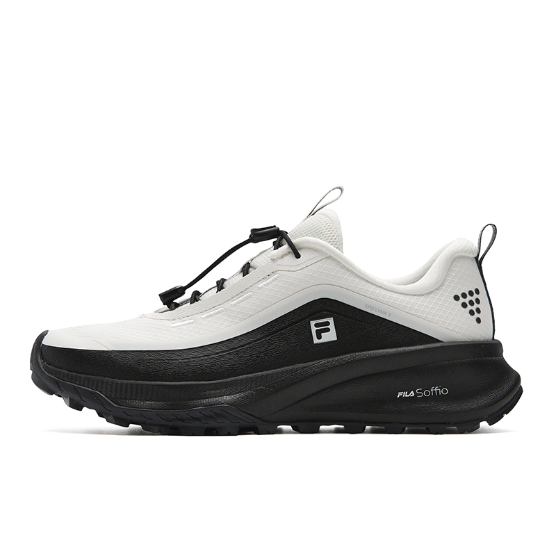 

Fila Женские легкие уличные кроссовки LYNX3+ с амортизацией и износостойкостью, белого и черного цвета